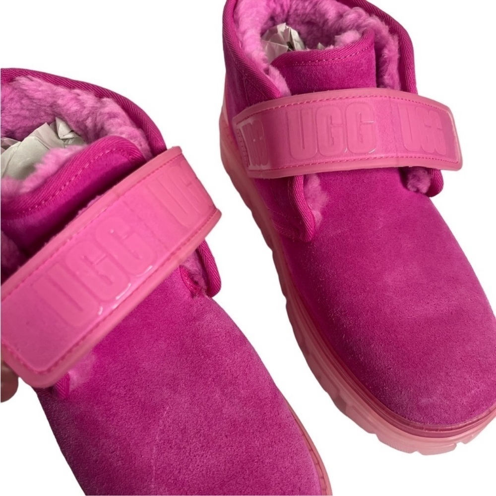 UGG Neumel Clear Chukka Hot Pink Boots - Picture 11 of 13